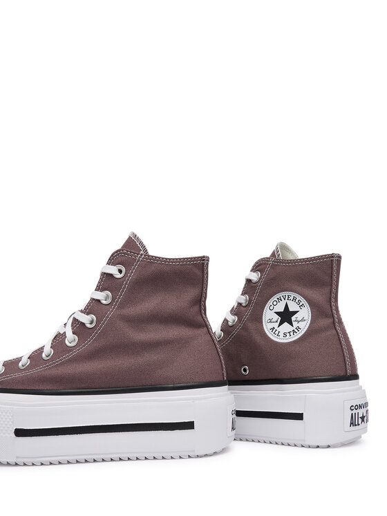 Converse Converse Кецове Chuck Taylor All Star Lift Double Stack A20560C Кафяв