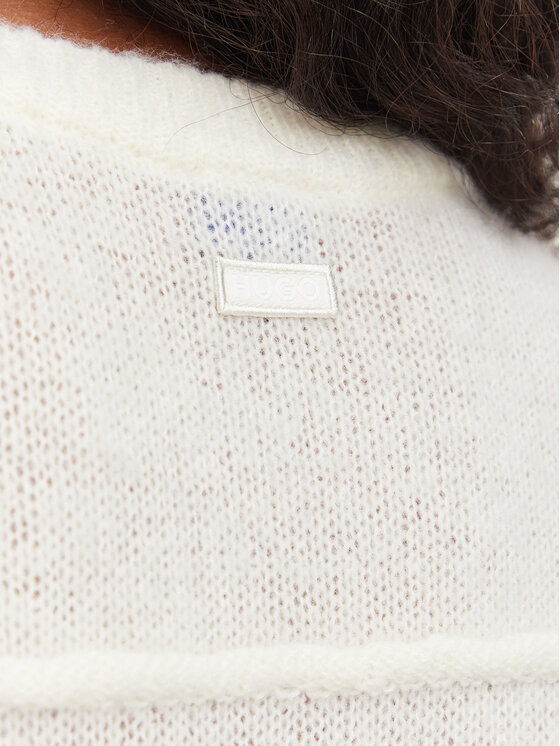 HUGO HUGO Pullover Slookia 50564321 Creme Oversize