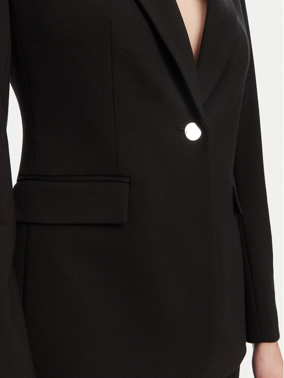 Calvin Klein Calvin Klein Sacou LV044B491G Negru Slim Fit