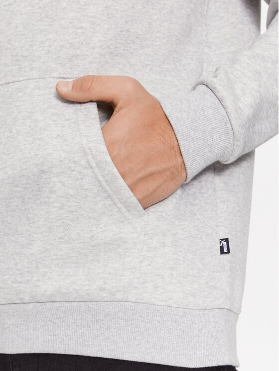 Puma Puma Džemperis ar kapuci Ess+ 2 Col Small Logo 674471 Pelēks Regular Fit