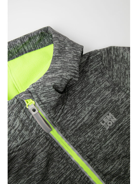 Lemon Explore Lemon Explore Kurtka przejściowa WL2152901OWB-019 Szary Regular Fit