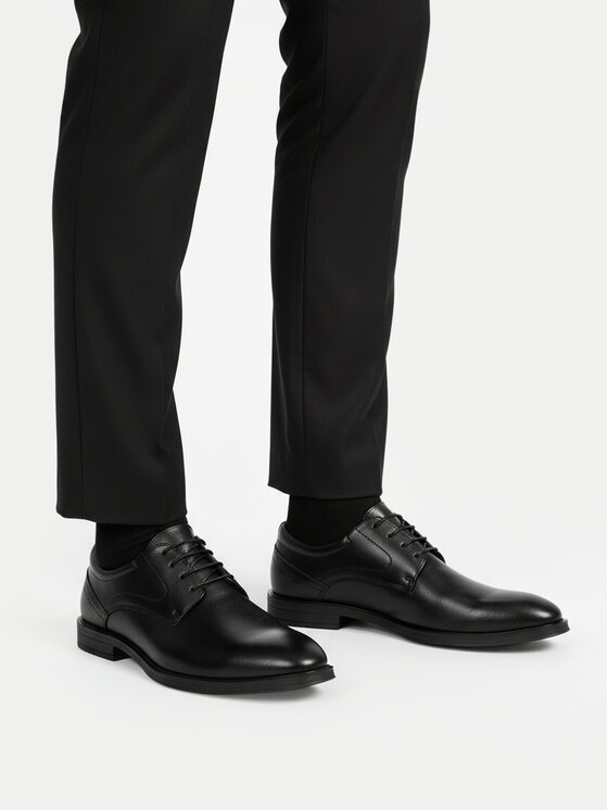 Lanetti Lanetti Halbschuhe CEO-M33606-5 Schwarz