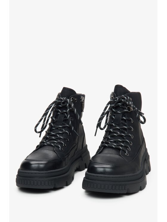 Estro Estro Μποτίνια ER00115177 Μαύρο