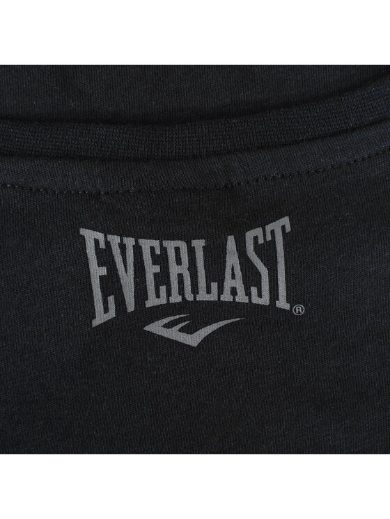 Everlast Everlast T-Shirt 291J86 Czarny Comfortable Fit