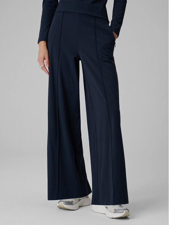 4F 4F Spodnie dresowe DRAGONFLY Granatowy Slim Fit