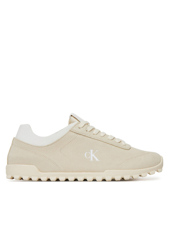 Calvin Klein Jeans Calvin Klein Jeans Sportcipők Low Profile Runner Mg Sue YW0YW01898 Bézs