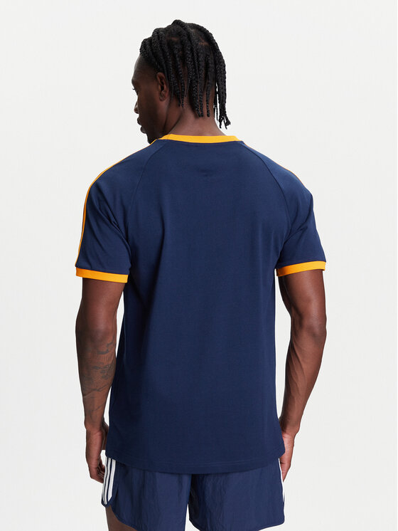 adidas adidas Marškinėliai adicolor Classics 3-Stripes KA0472 Tamsiai mėlyna Slim Fit
