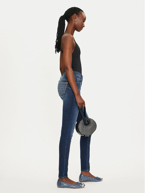 Liu Jo Liu Jo Jeans hlače UF4013 Modra Regular Fit