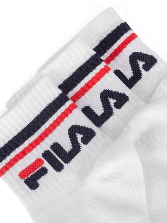Fila Fila Krátké ponožky F9398-AW24 (3-pack) Bílá