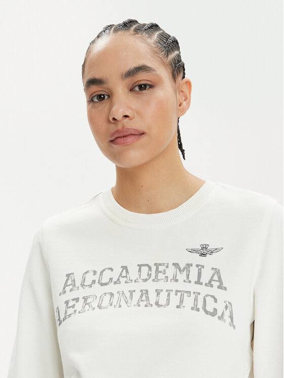 Aeronautica Militare Aeronautica Militare Μπλούζα 241FE1861DF511 Εκρού Regular Fit