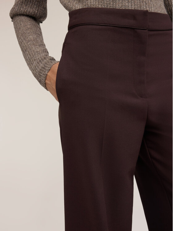 Motivi Motivi Spodnie materiałowe P04HQ004808N022 Brązowy Over Fit