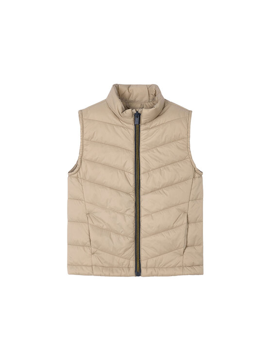 Mayoral Mayoral Vestă 3371 Bej Regular Fit