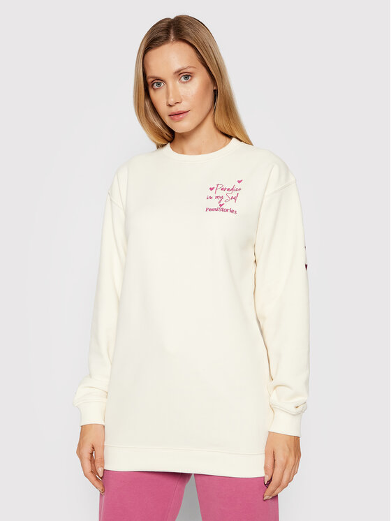 Felpa Lavi Beige Relaxed Fit