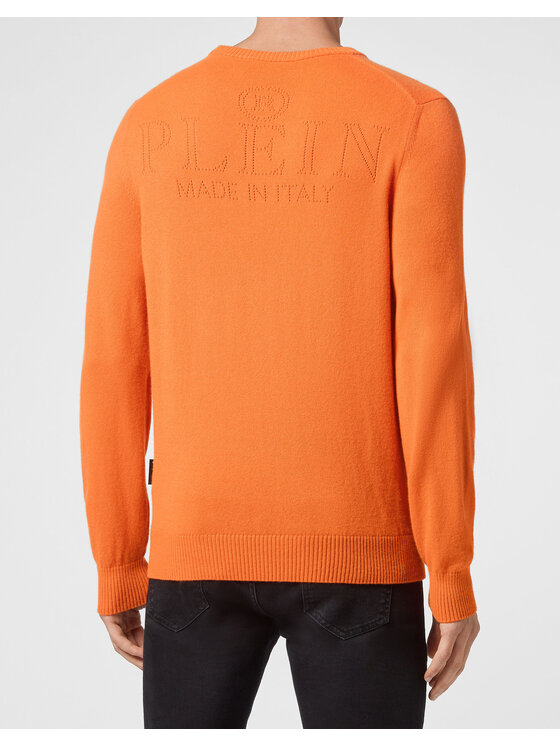 PHILIPP PLEIN PHILIPP PLEIN Longsleeve 2023 Arancione Regular Fit