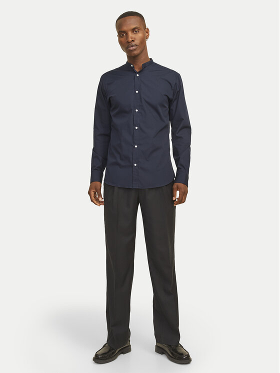 Jack&Jones Jack&Jones Cămașă Joe 12205921 Bleumarin Slim Fit