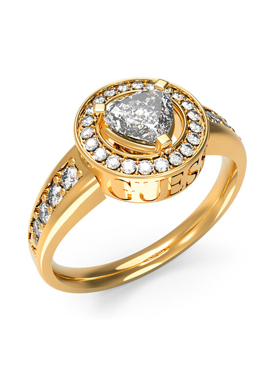 Guess Guess Prsten JUBR0467 1JW Zlatna