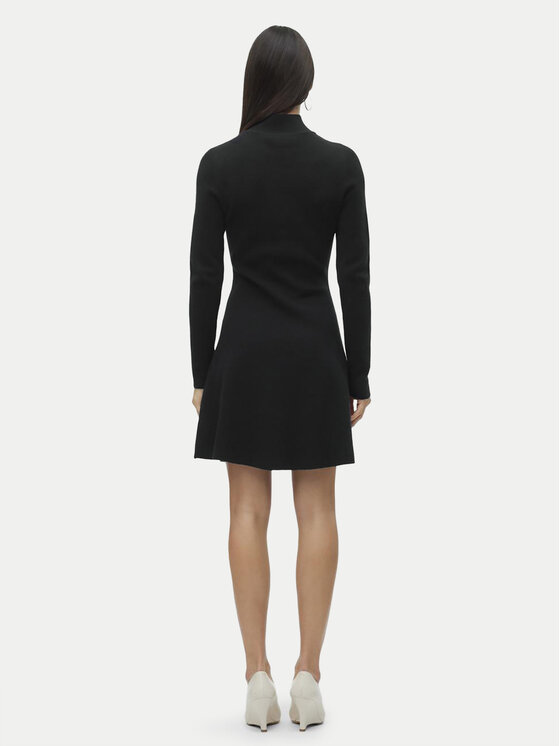 Vero Moda Vero Moda Трикотажна сукня Gold 10311379 Чорний Regular Fit