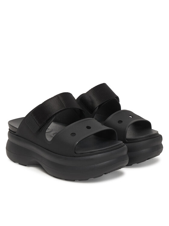 Crocs Crocs Pantoletten Soho Two Strap Sandal 212861 Schwarz