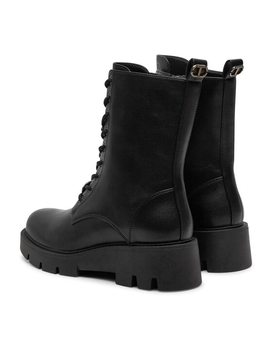 TWINSET TWINSET Žygio batai 242TCP054 Juoda