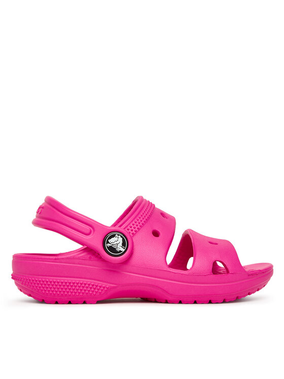 Crocs Crocs Basutės Toddler Classic Crocs Sandal 207537 Rožinė