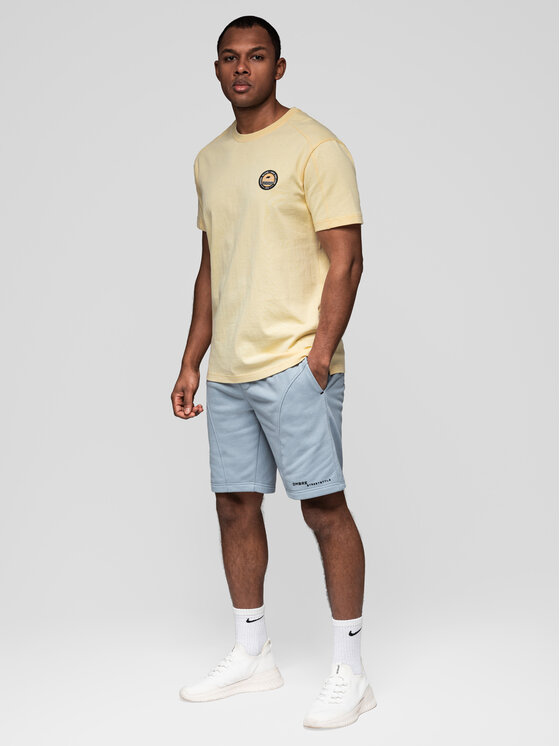 Ombre Ombre komplet szortów materiałowych Z127 Kolorowy Slim Fit