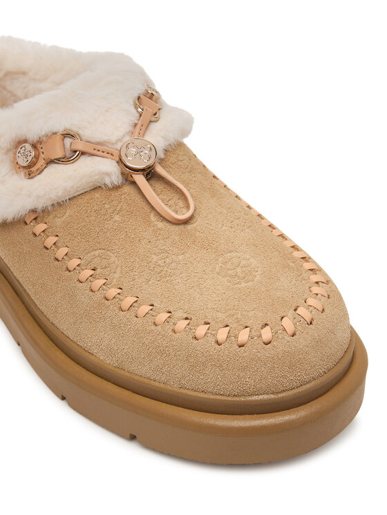 Guess Guess Μπότες Χιονιού FLFKEY LEA19 Μπεζ