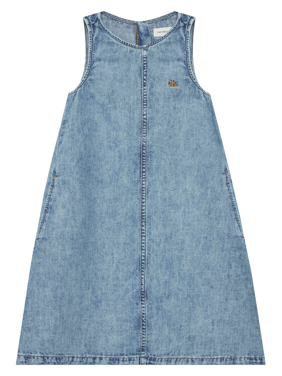 Calvin Klein Jeans Calvin Klein Jeans Jeans obleka LVCKSJH10G Modra Regular Fit