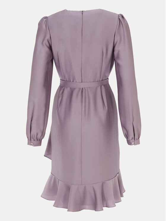 Swing Swing Kokteilinė suknelė 5AG06500 Violetinė Regular Fit