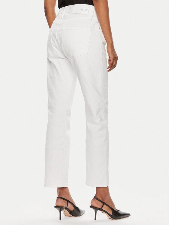ViCOLO ViCOLO Jeans hlače DB5114 Bela Straight Leg