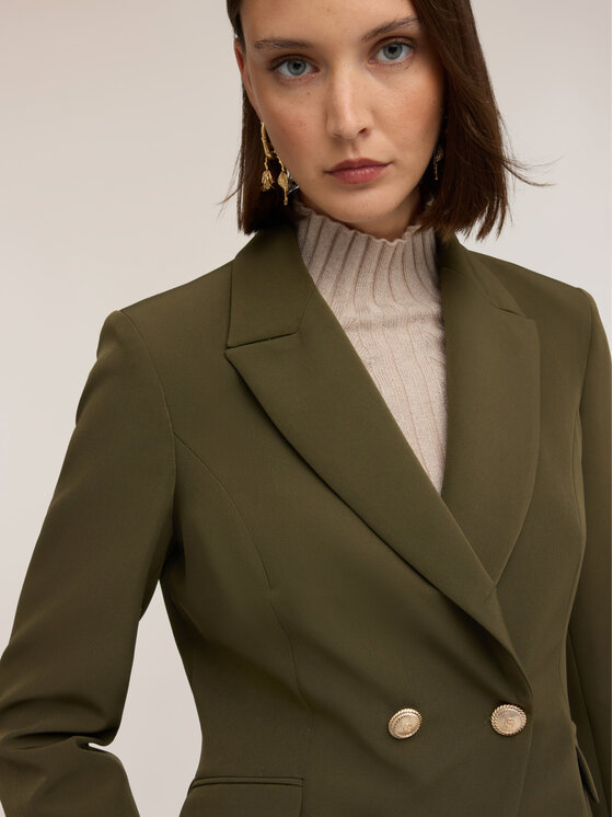 Motivi Motivi Giacca da abito Q161Q001205N035 Verde Regular Fit