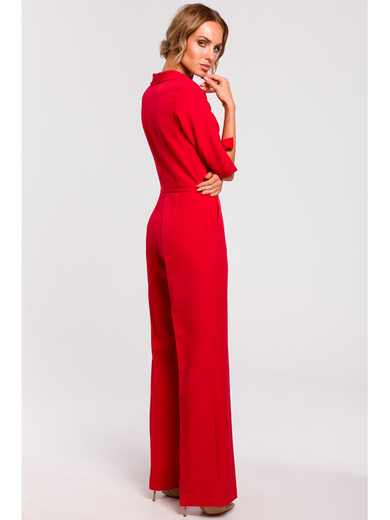 Made of Emotion Made of Emotion Jumpsuit M463 Rosso Custom Fit