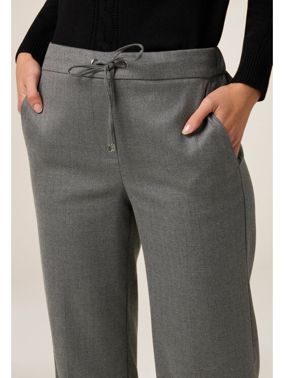 Oltre Oltre Pantaloni di tessuto P013R108946N0S3 Grigio Regular Fit