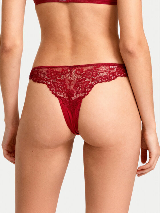 Guess Guess Kalhotky string O4YE01 PZ01C Červená