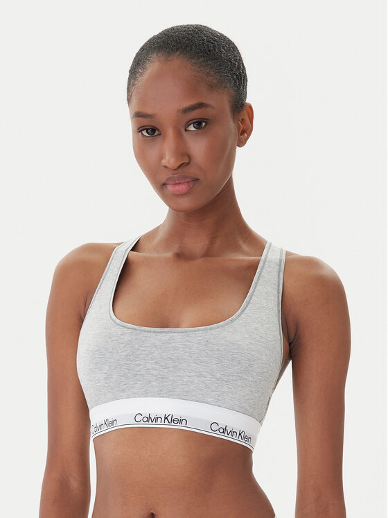 Calvin Klein Underwear Calvin Klein Underwear Сутиен-топ LV00QF8493 Сив