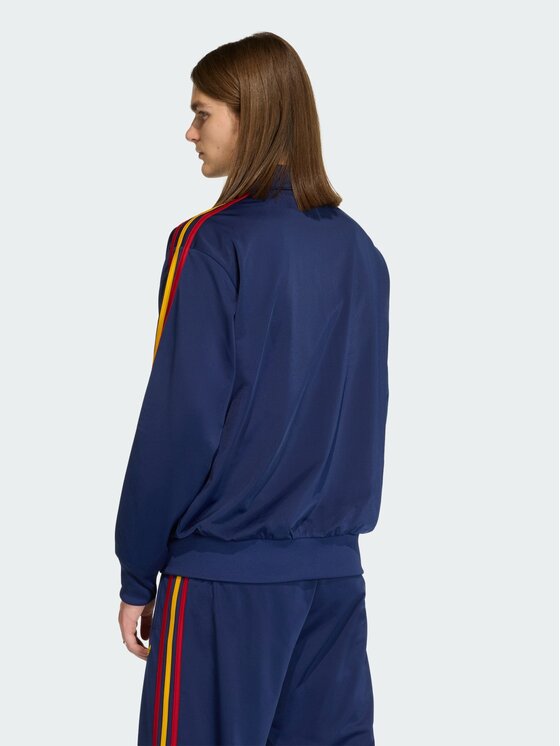 adidas adidas Bluza FIREBIRD Błękitny Loose Fit
