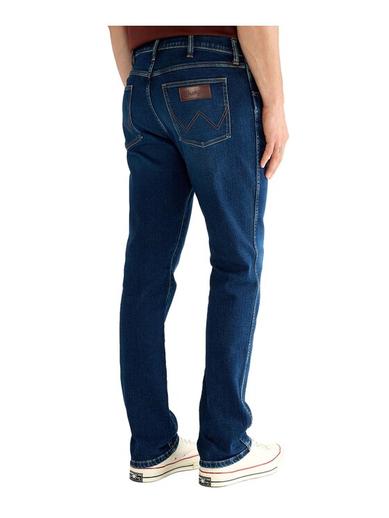 Wrangler Wrangler Jeansy 112389842 Granatowy Regular Fit