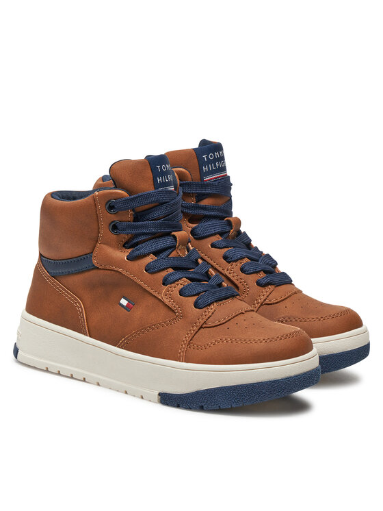 Tommy Hilfiger Tommy Hilfiger Sneakers Mid Cutlace-Up Sneaker T3X9-33641-1351 M Braun