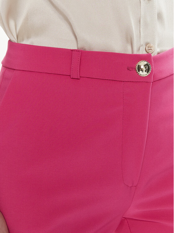 Rinascimento Rinascimento Текстилни панталони CFC0118270003 Розов Regular Fit