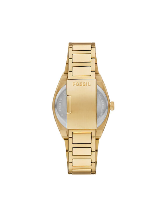 Fossil Fossil Zegarek FS6090 Złoty
