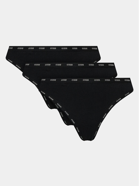 Guess Guess 3 db tanga O4GG13 K6YW1 Fekete