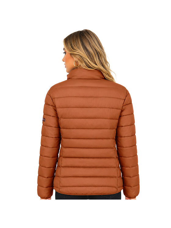 Geographical Norway Geographical Norway Kurtka zimowa WY4203F/GN-CAMEL Brązowy Fitted Fit
