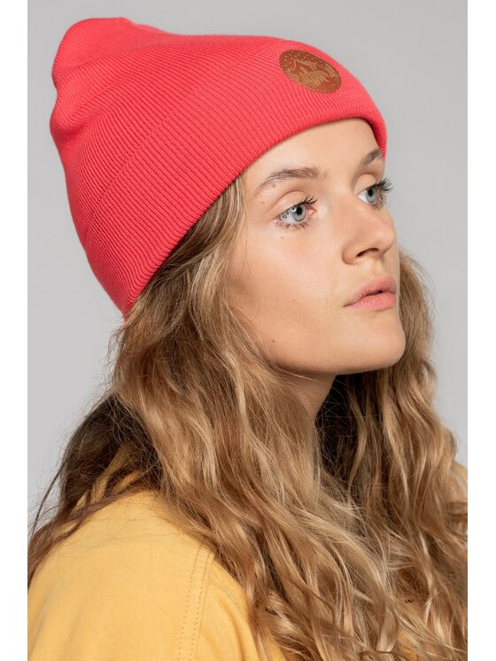 Kabak Kabak Czapka klasyczna beanie Czerwony