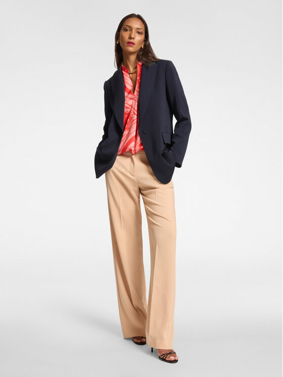 Elena Mirò Elena Mirò Pantaloni di tessuto P165P600452N012 Écru Regular Fit