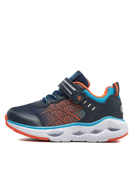 Leaf Leaf Sneakersy Samset LSAMS101J Granatowy