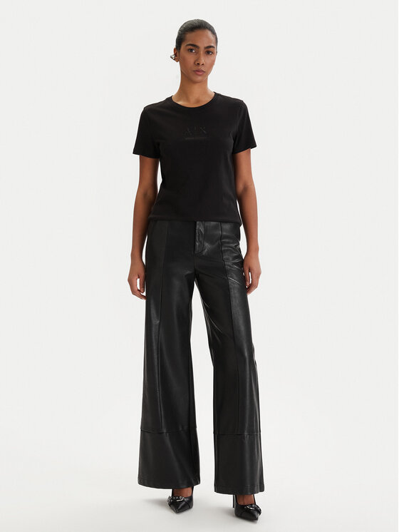 Armani Exchange Armani Exchange T-Shirt XW001459 AF10356 UC001 Czarny Regular Fit