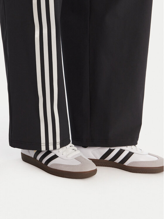 adidas adidas Donji dio trenerke Ribbon Parachute JV9727 Crna Loose Fit
