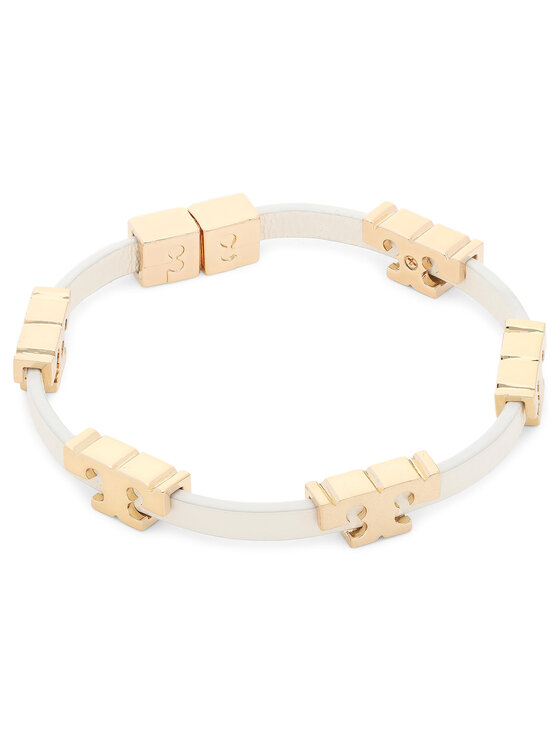 Tory burch serif store t stackable bracelet
