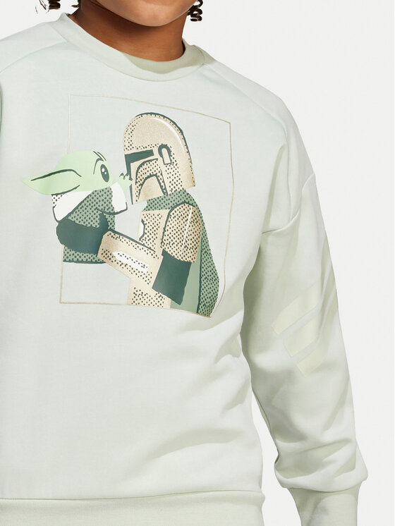 adidas adidas Trenirka Star Wars The Mandalorian™ JF3651 Zelena Regular Fit
