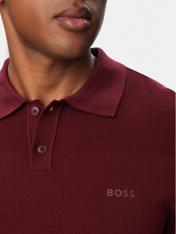 BOSS BOSS Džemper Momentum-X PL 50568962 Tamnocrvena Regular Fit