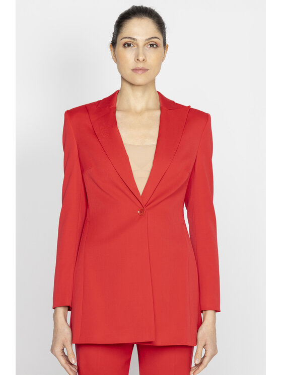 Deni Cler Milano Deni Cler Milano Marynarka W-DC-6016-E2-K7-30-1 Różowy Regular Fit